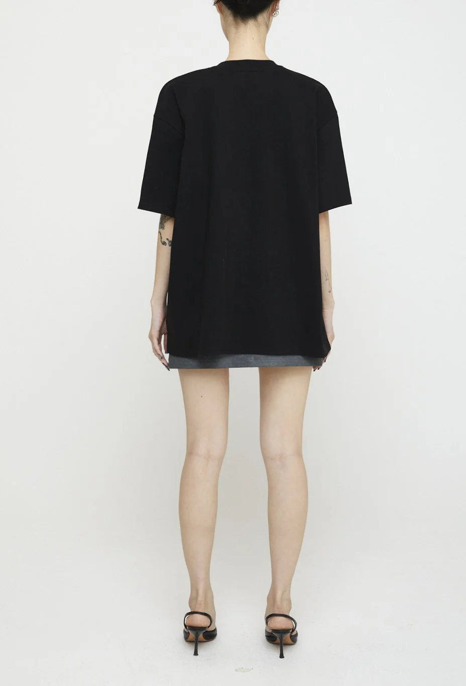 wrapskirt pants black — .nibgnus